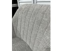 Стул BRANDY WZ2042-19 галечный серый фактурный велюр/ черный каркас в Каменске-Уральском