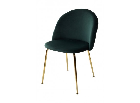 Стул PRESLEY NINI-01 Белый, teddy / золотой каркас в Каменске-Уральском