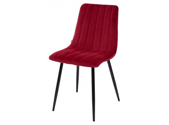 Стул DUBLIN G108-38 винный/ черный каркас, велюр в Каменске-Уральском