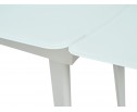 Стол ELIOT 120 FROSTED SUPER WHITE белое матовое стекло/ белый каркас в Каменске-Уральском