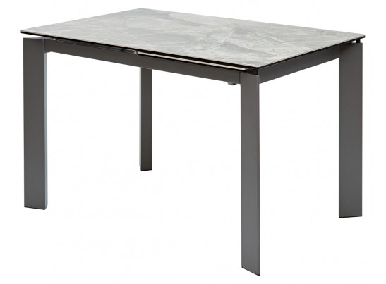 Стол CORNER 120 ITALIAN DARK GREY Серый мрамор глянцевый, керамика/ GREY1 в Каменске-Уральском