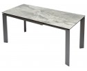 Стол CORNER 120 ITALIAN DARK GREY Серый мрамор глянцевый, керамика/ GREY1 в Каменске-Уральском