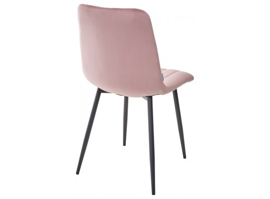 Стул DUBLIN G108-15 пепел розы, велюр / темно-серый каркас в Каменске-Уральском