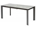 Стол CORNER 120 ITALIAN DARK GREY Серый мрамор глянцевый, керамика/ GREY1 в Каменске-Уральском