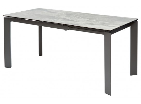 Стол CORNER 120 ITALIAN DARK GREY Серый мрамор глянцевый, керамика/ GREY1 в Каменске-Уральском