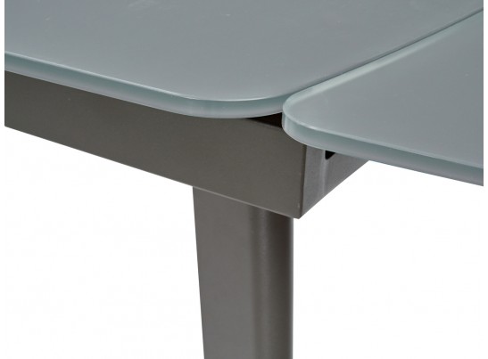 Стол ELIOT 120 GREY1 матовое серое стекло/ GREY1 каркас в Каменске-Уральском