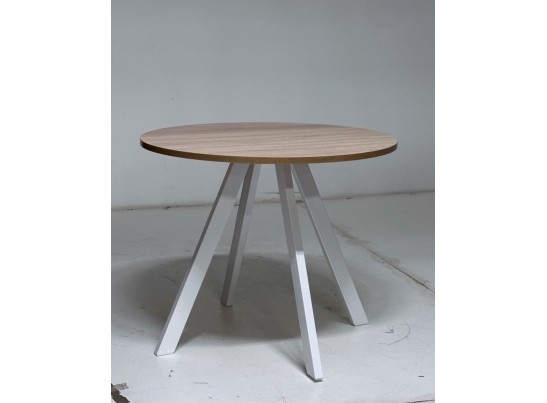 Стол МОНТЕН 90 нераздвижной Дуб Сонома / Белый, в Каменске-Уральском