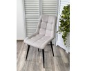 Стул CHIC VF-19/ VF-20 светло-серый/ серый/ черный каркас, ткань в Каменске-Уральском