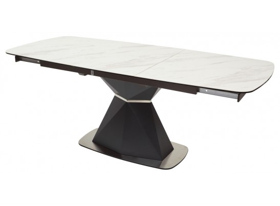 Стол SEVERIN 150 MARBLES KL-99 Белый мрамор, итальянская керамика в Каменске-Уральском