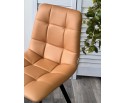 Стул CHILLI-Q SQUARE Oracul 542 Темно-желтый, экокожа PU / черный каркас, в Каменске-Уральском