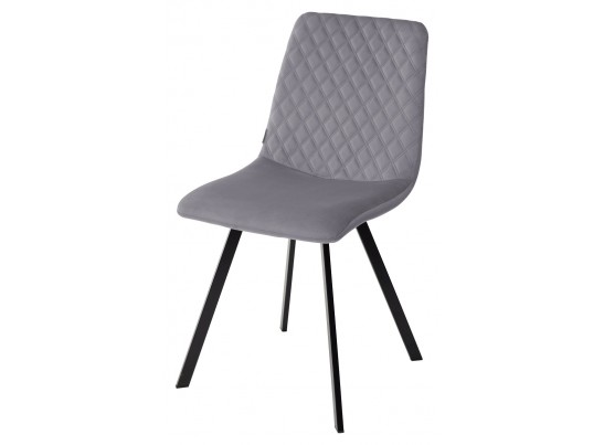Стул DAIQUIRI BLUVEL-14 GREY, велюр в Каменске-Уральском