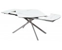 Стол BUSHES 120 WHITE/Stainless steel в Каменске-Уральском
