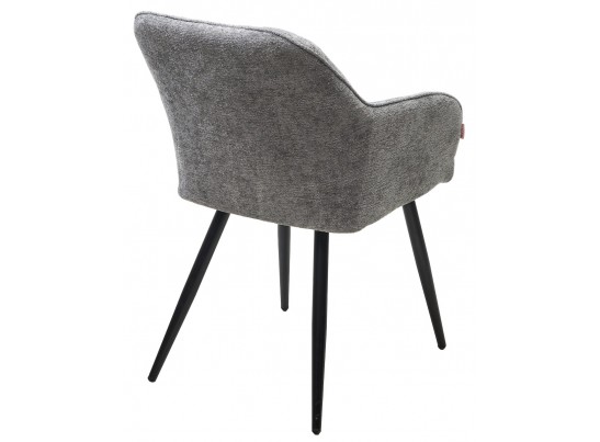 Стул REFLET 3018-17 серый, шенилл / черный каркас, ®DISAUR в Каменске-Уральском