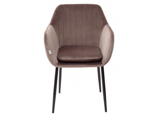 Стул ALABAMA BLUVEL-38 LATTE, велюр / черный каркас в Каменске-Уральском