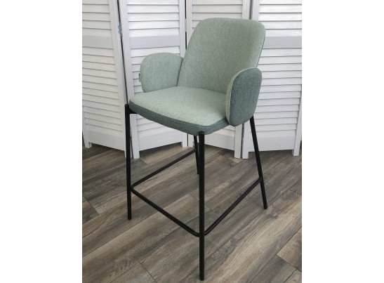 Полубарный стул NYX (H=65cm) VF113 светлая мята / VF115 серо-зеленый в Каменске-Уральском