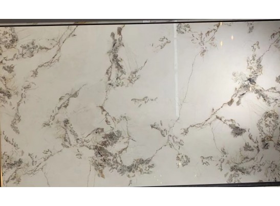 Стол CORNER 120 GLOSS GOLDEN JADE SOLID CERAMIC / WHITE, ®DISAUR в Каменске-Уральском