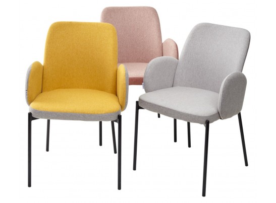 Стул NIKKI VF109 розовый / VF110 брусничный в Каменске-Уральском