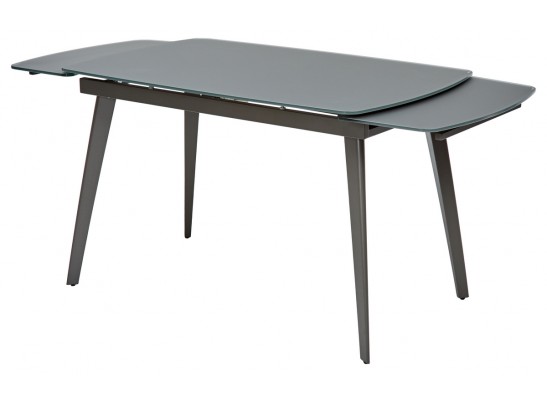 Стол ELIOT 120 GREY1 матовое серое стекло/ GREY1 каркас в Каменске-Уральском