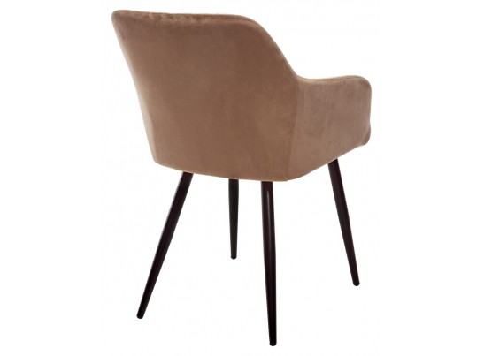 Стул BRANDY бежевый, велюр G062-11 в Каменске-Уральском