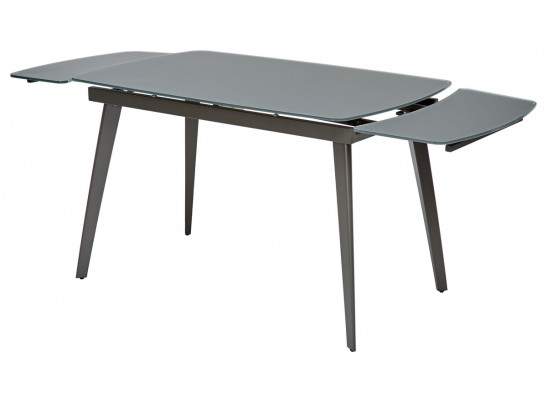 Стол ELIOT 120 GREY1 матовое серое стекло/ GREY1 каркас в Каменске-Уральском