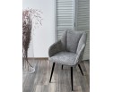 Стул REFLET 3018-17 серый, шенилл / черный каркас, ®DISAUR в Каменске-Уральском