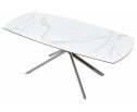 Стол BUSHES 120 WHITE/Stainless steel в Каменске-Уральском