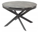 Стол TRENTO 120 KL-19 СЕРО-КОРИЧНЕВЫЙ КАМЕНЬ, итальянская керамика/ GREY1 серый каркас в Каменске-Уральском