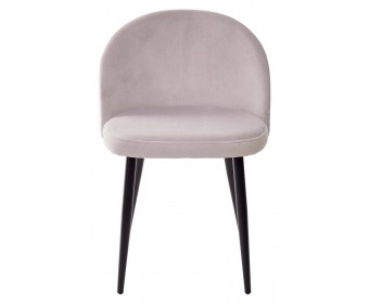 Стул DISCO UF910-02 LIGHT GREY, велюр 