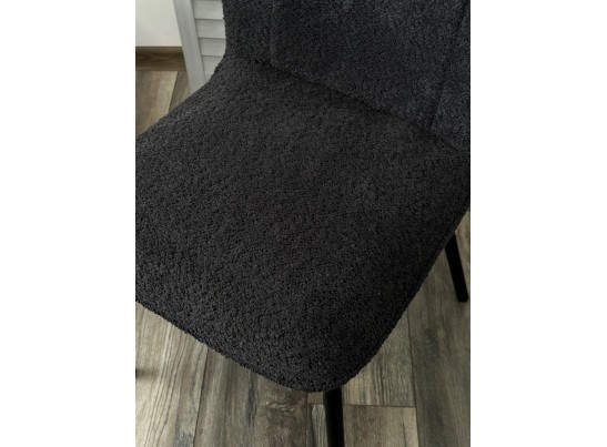 Стул COMO UF998-16 темно-серый, букле / черный каркас / Товарный знак DISAUR в Каменске-Уральском