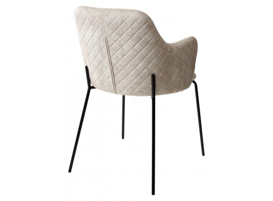 Стул AMARETTO VT5001-1 античный светло-беж., велюр без пальчикового эффекта /черный каркас, в Каменске-Уральском