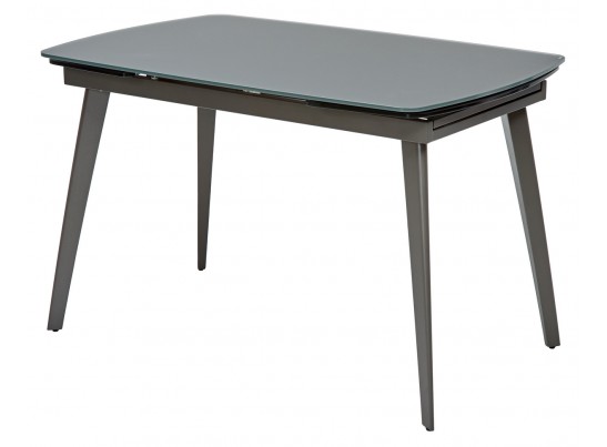 Стол ELIOT 120 GREY1 матовое серое стекло/ GREY1 каркас в Каменске-Уральском