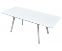 Стол ARUBA 140 WHITE/cупер белое глянцевое стекло в Каменске-Уральском
