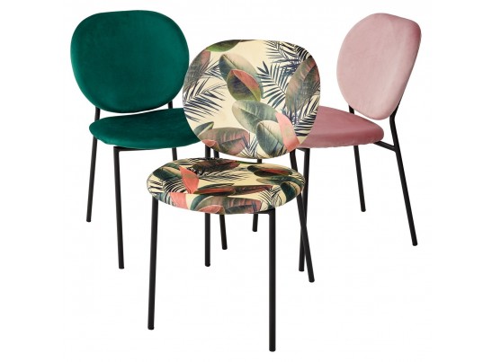 Стул MOD Цветы велюр в Каменске-Уральском