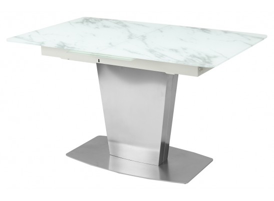 Стол CASTSTEEL 130 GLASS ПОД МРАМОР в Каменске-Уральском