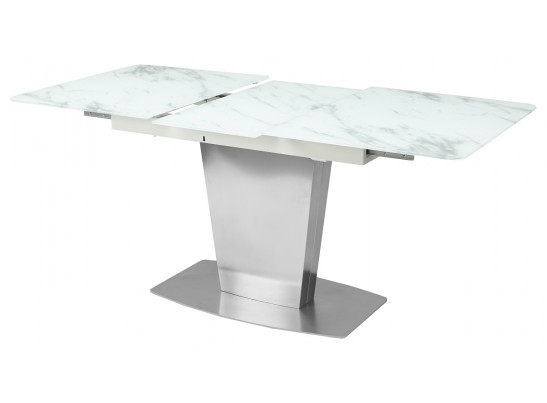 Стол CASTSTEEL 130 GLASS ПОД МРАМОР в Каменске-Уральском