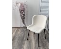 Стул RIYA UF992-01 Белый, teddy / черный каркас в Каменске-Уральском