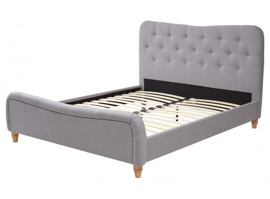 Кровать SWEET JAZMIN 160*200 ткань Grey 2 в Каменске-Уральском