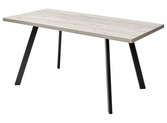 Стол BRICK M 120 Дуб Анкона/ Черный в Каменске-Уральском