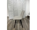 Стул ELVIS WZ2042-02 светло-бежевый фактурный велюр / черный каркас в Каменске-Уральском