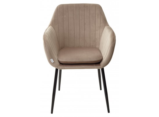 Стул ALABAMA BLUVEL-40 BEIGE, велюр / черный каркас в Каменске-Уральском