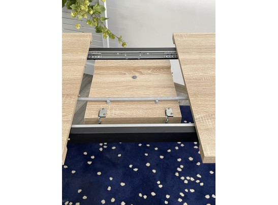 Стол ФИН 120 Дуб Бардолино/ черный каркас в Каменске-Уральском