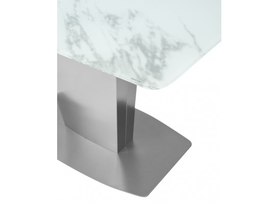 Стол CASTSTEEL 130 GLASS ПОД МРАМОР в Каменске-Уральском