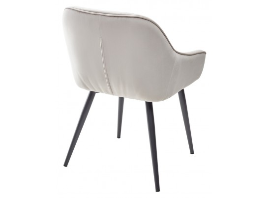 Стул BREEZE G108-06 серебристо-серый/темно-серый каркас, велюр в Каменске-Уральском