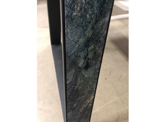 Стол Франк 180 АКВАМАРИН, стекло / АКВАМАРИН-ЧЕРНЫЙ в Каменске-Уральском