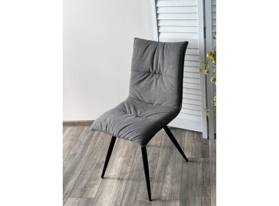 Стул CIRA VT7002-29 Серый, без "пальчиковый" велюр/ черный каркас в Каменске-Уральском