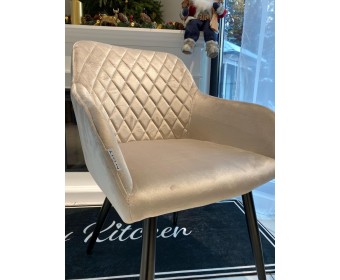 Стул BRANDY серый, велюр G062-14 