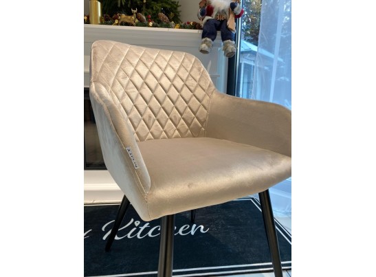 Стул BRANDY серый, велюр G062-14 в Каменске-Уральском