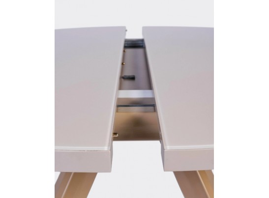 Стол МОНТЕН 120 Капучино, стекло / Капучино, в Каменске-Уральском