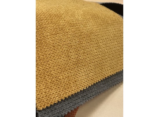 Стул BRIO CATO-09 Горчичный, фактурная ткань / черный каркас, ®DISAUR в Каменске-Уральском