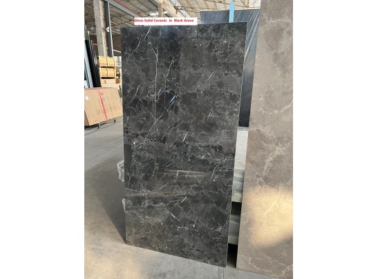 Стол ALES 180 BLACK GRAVE SOLID CERAMIC, керамика / бронзовый, ®DISAUR в Каменске-Уральском